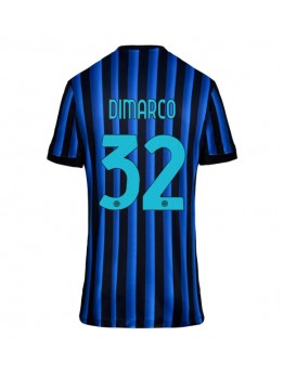 Inter Milan Federico Dimarco #32 Replika Hemmakläder Dam 2025-26 Kortärmad